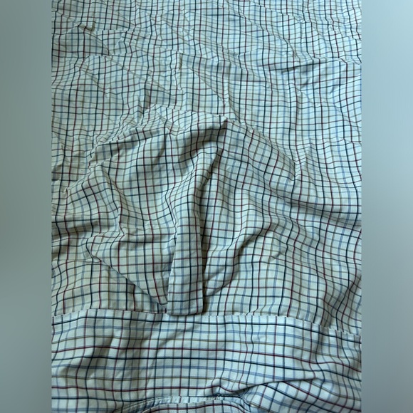 Red white and blue lightweight button up - Picture 3 of 4